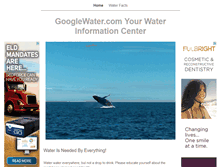 Tablet Screenshot of googlewater.com